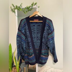 Beautiful 100% Wool Cardigan, made in the U.K.